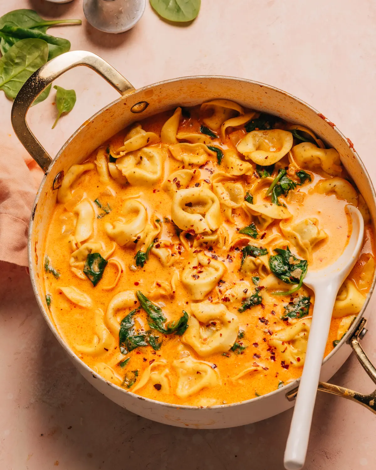 Creamy Tortellini Soup